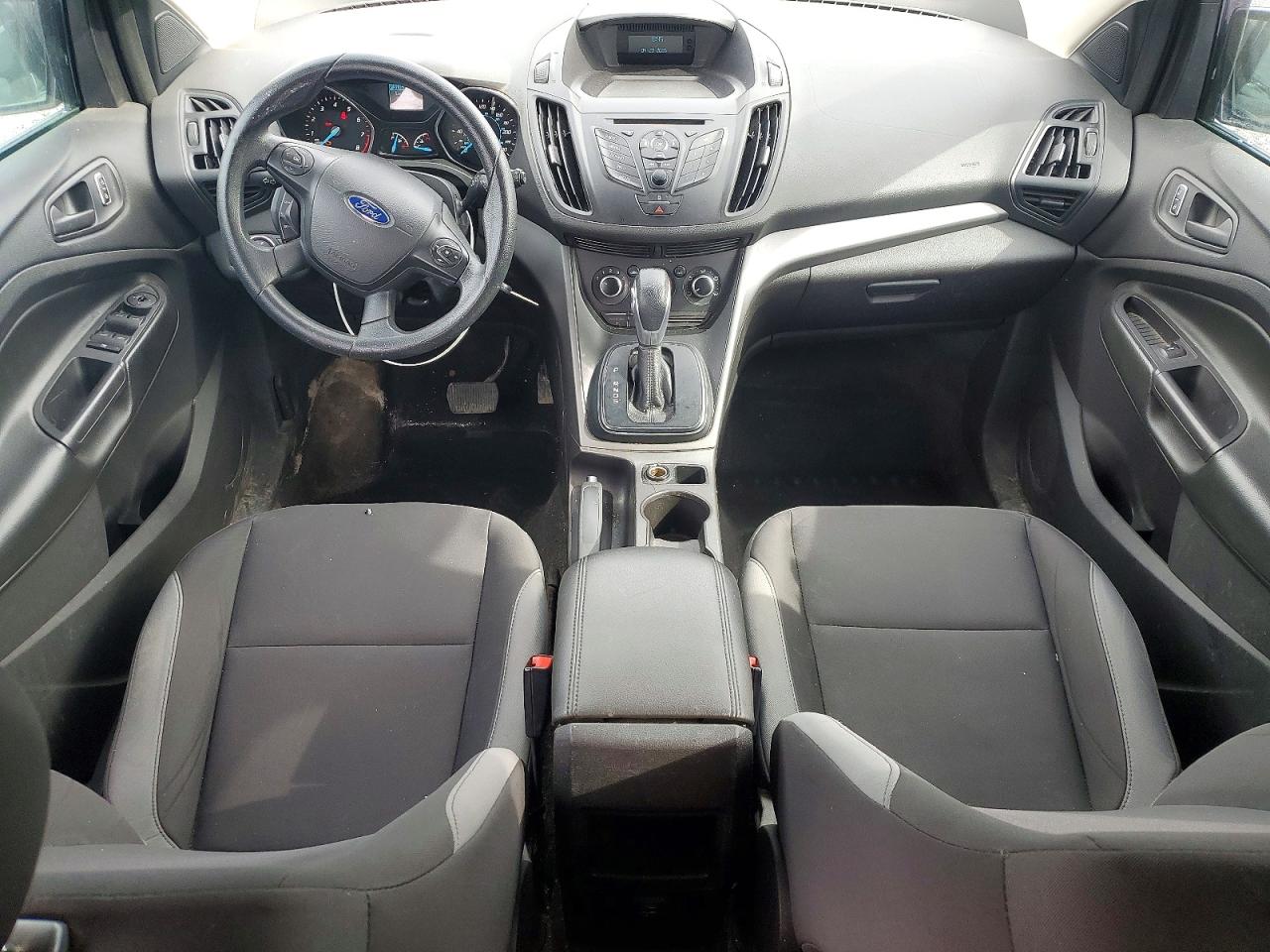 2014 Ford Escape S White vin: 1FMCU0F78EUA40926