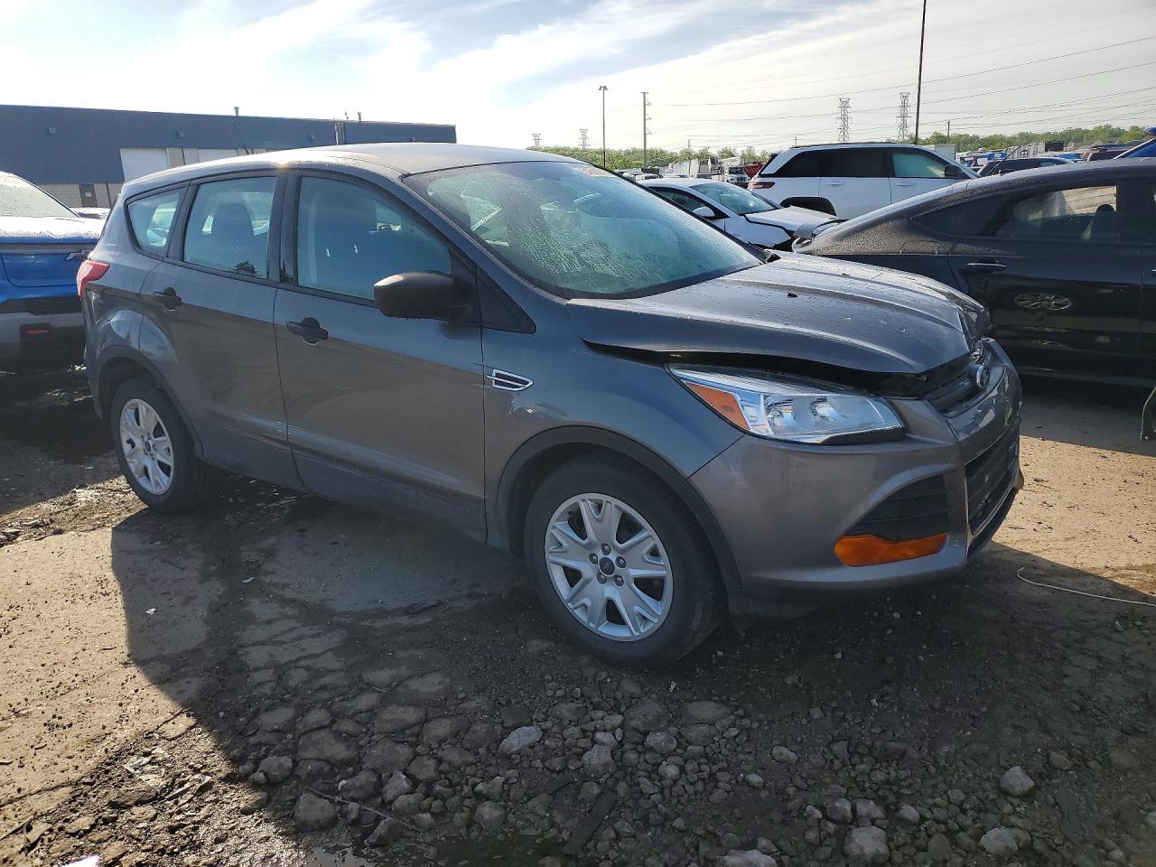 2014 Ford Escape S Gray vin: 1FMCU0F78EUB00073