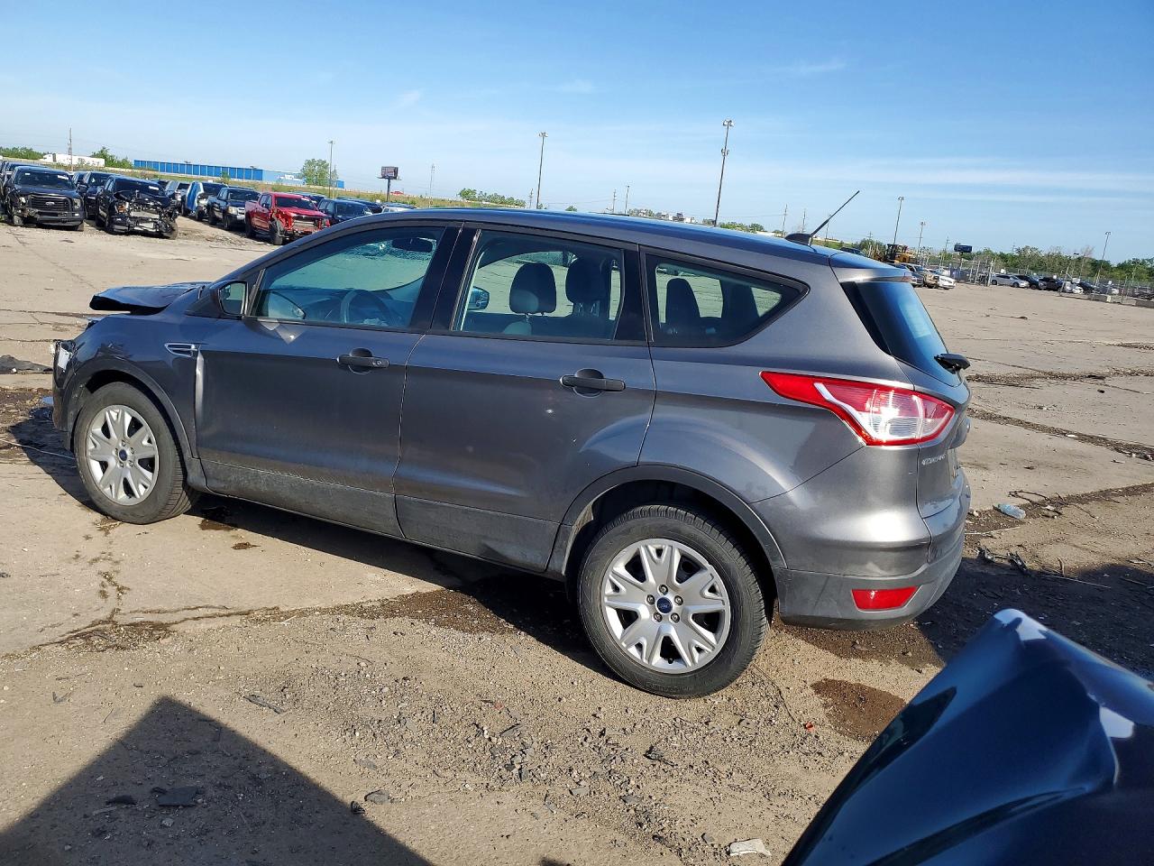 2014 Ford Escape S Gray vin: 1FMCU0F78EUB00073