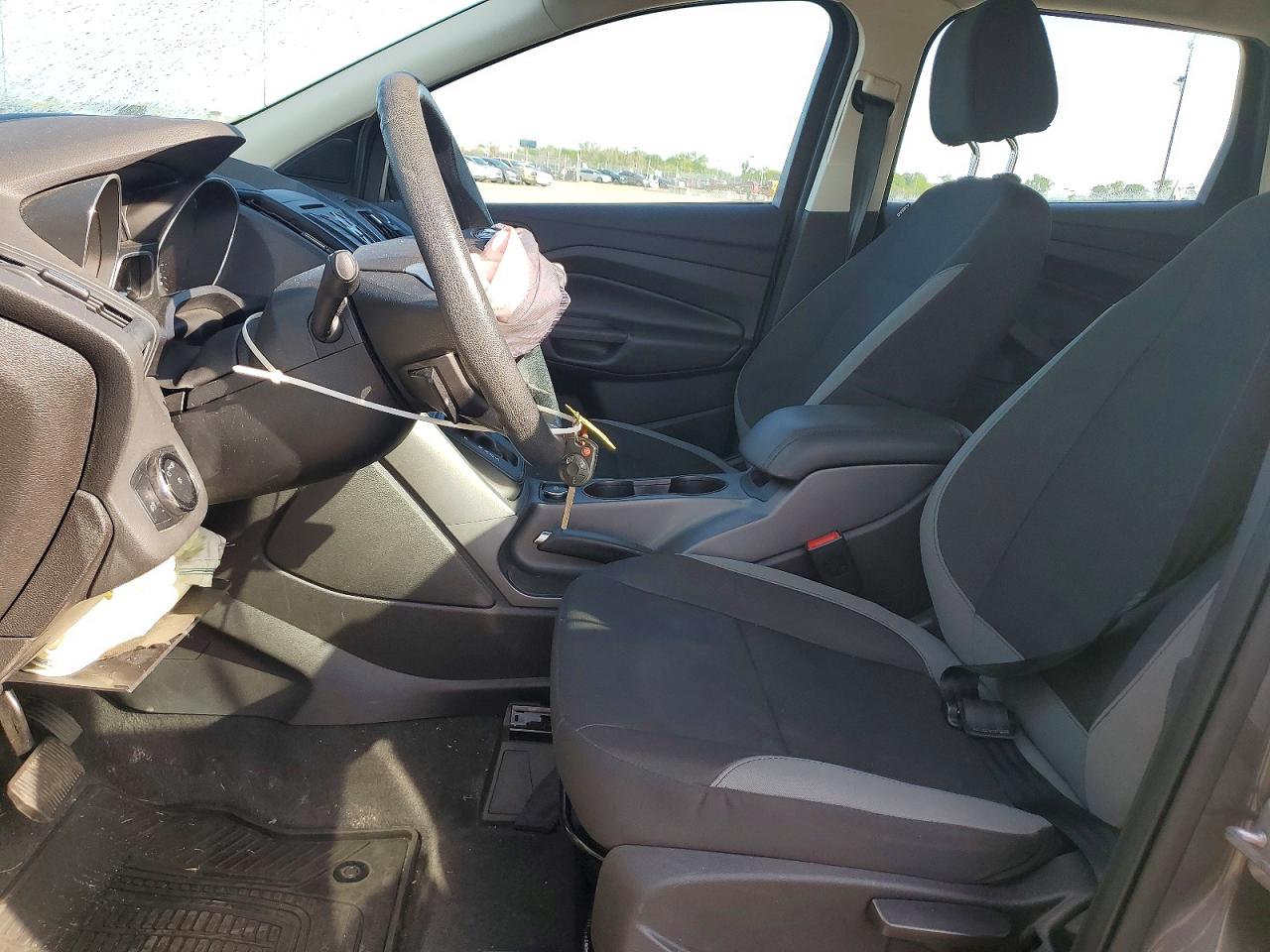 2014 Ford Escape S Gray vin: 1FMCU0F78EUB00073
