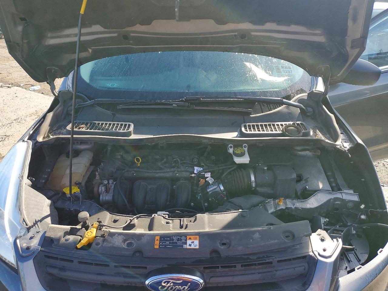 2014 Ford Escape S Gray vin: 1FMCU0F78EUB00073