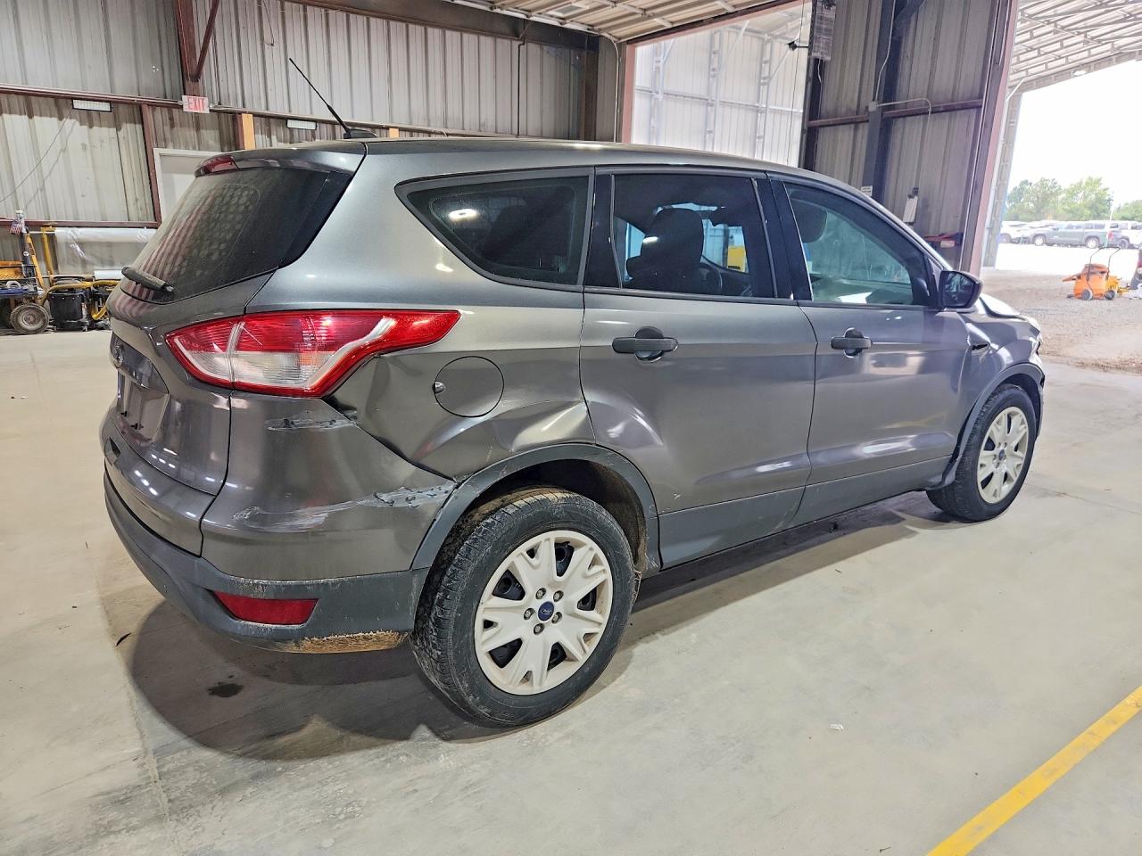 2014 Ford Escape S Gray vin: 1FMCU0F78EUB79423