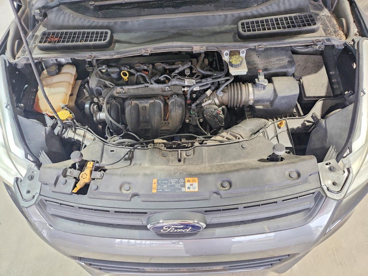 2014 Ford Escape S Gray vin: 1FMCU0F78EUB79423