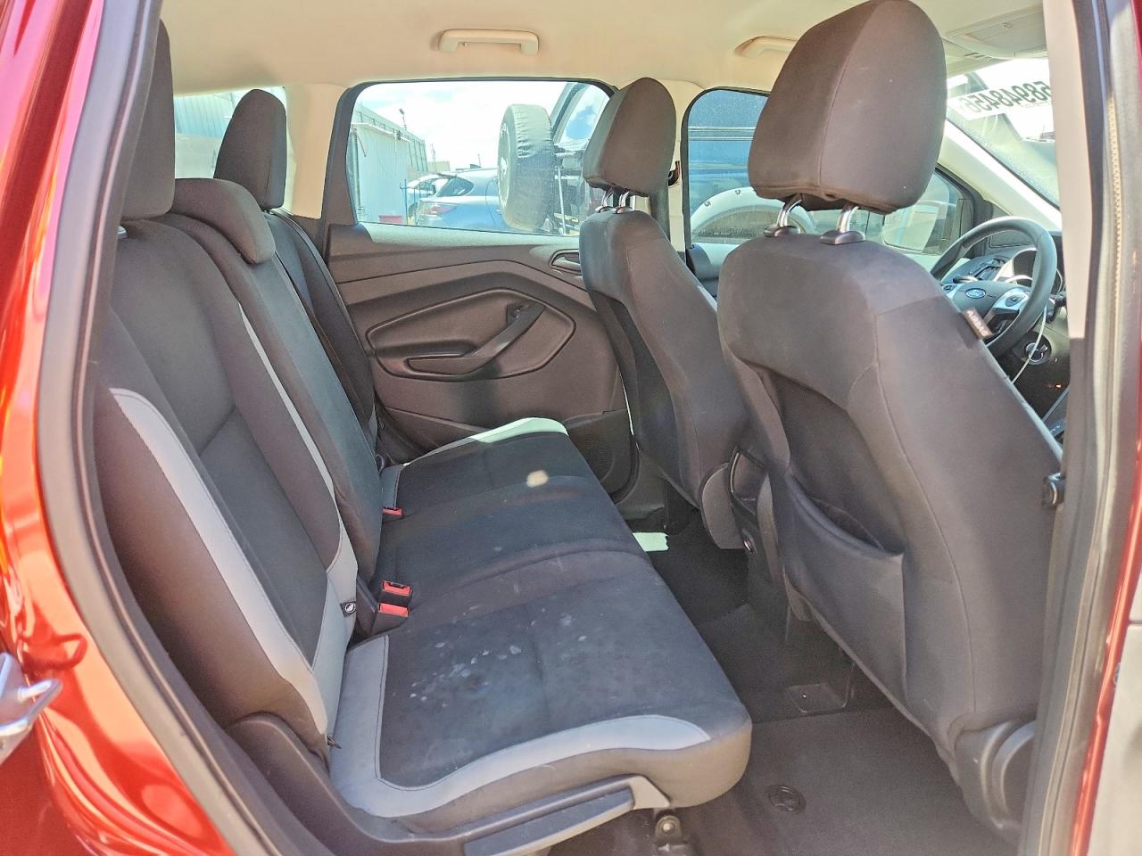 2014 Ford Escape S Red vin: 1FMCU0F78EUC21766