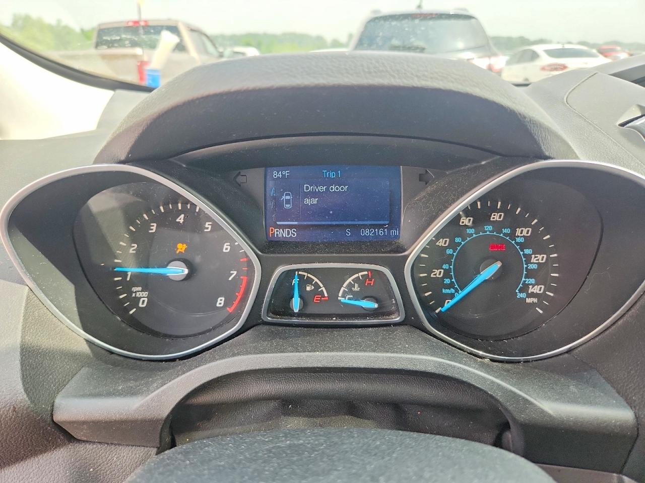 2014 Ford Escape S Gray vin: 1FMCU0F78EUC59224