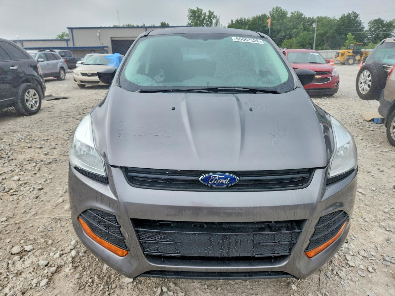2014 Ford Escape S Gray vin: 1FMCU0F78EUC59224