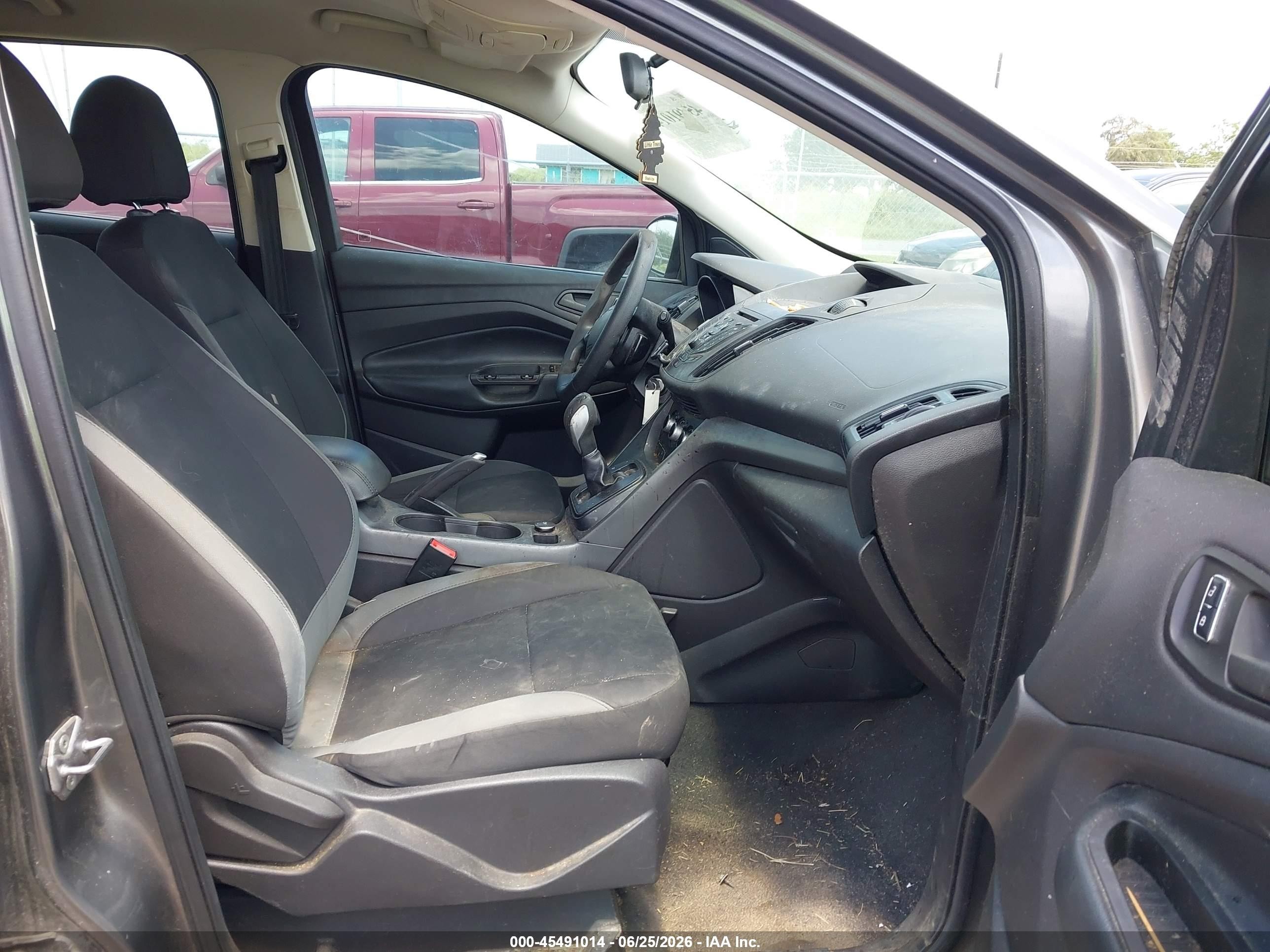 2014 Ford Escape S Gray vin: 1FMCU0F78EUD65382