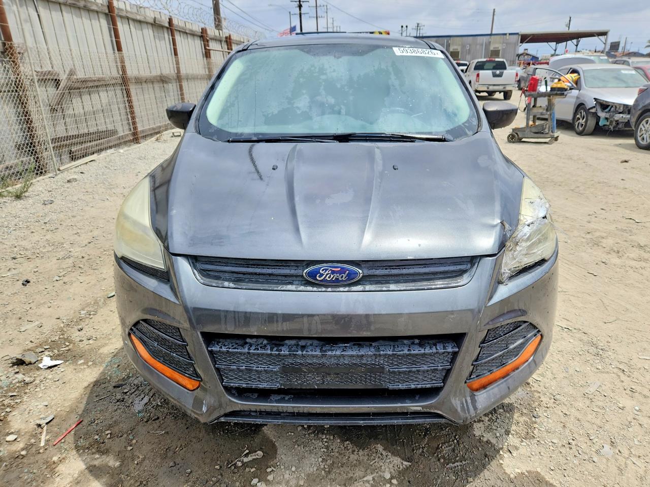 2015 Ford Escape S Gray vin: 1FMCU0F78FUA08947