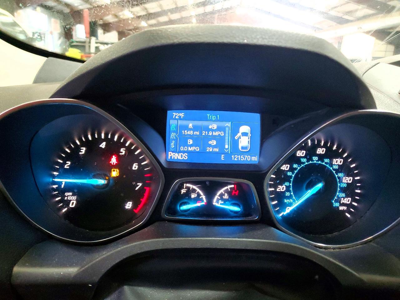 2015 Ford Escape S Серебряный vin: 1FMCU0F78FUA20869