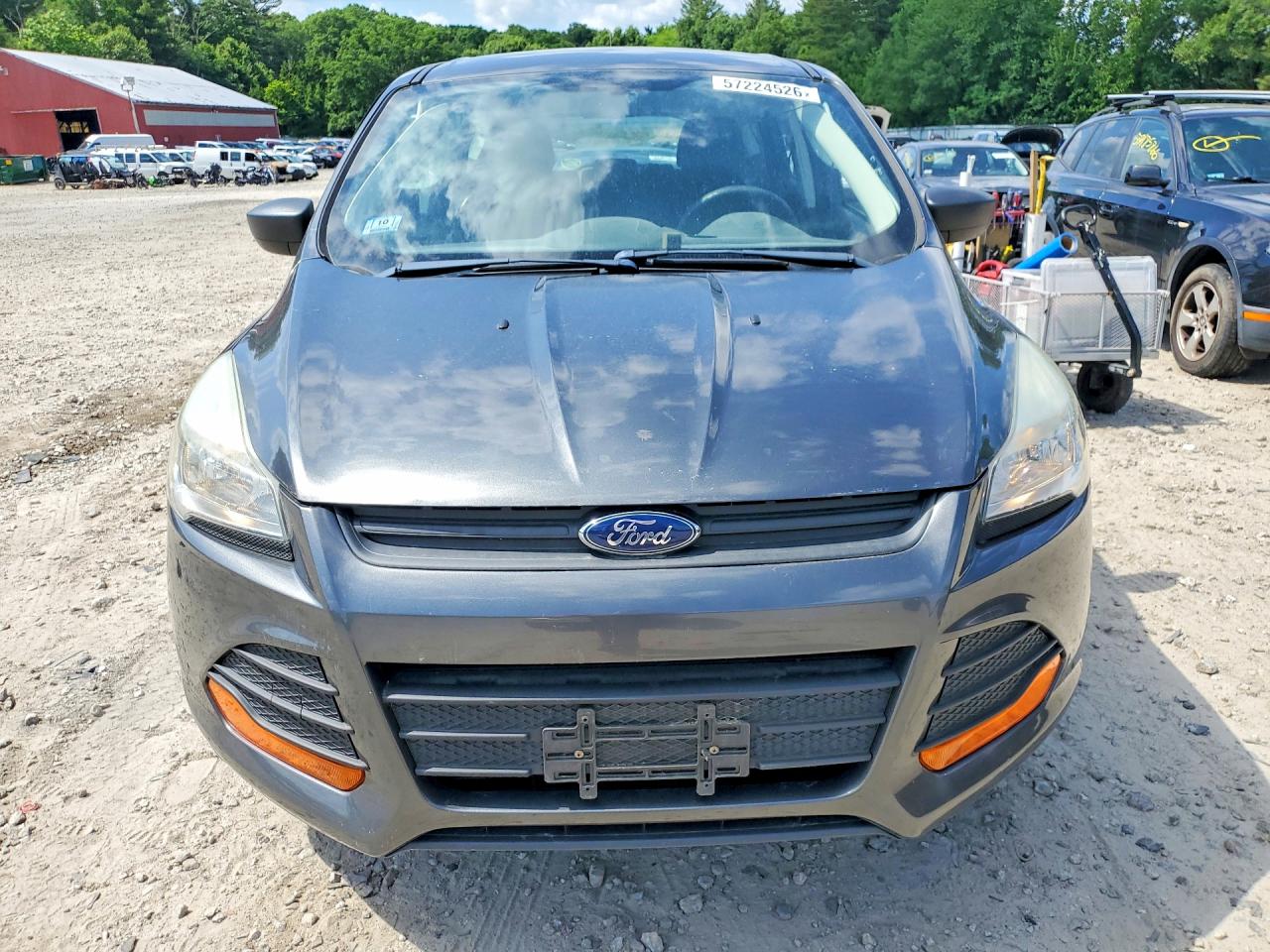 2015 Ford Escape S Black vin: 1FMCU0F78FUB67015