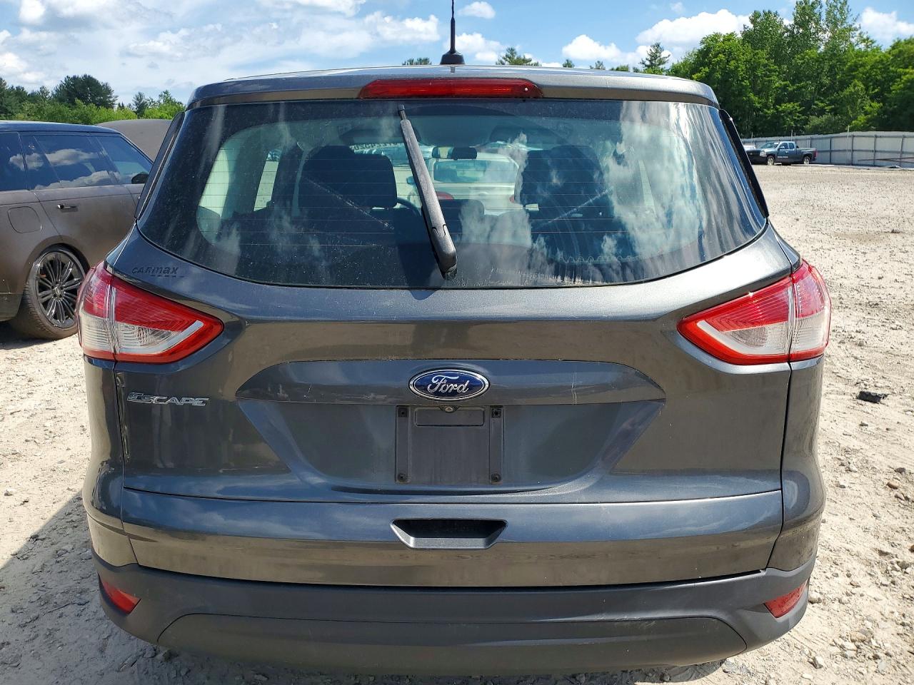 2015 Ford Escape S Black vin: 1FMCU0F78FUB67015