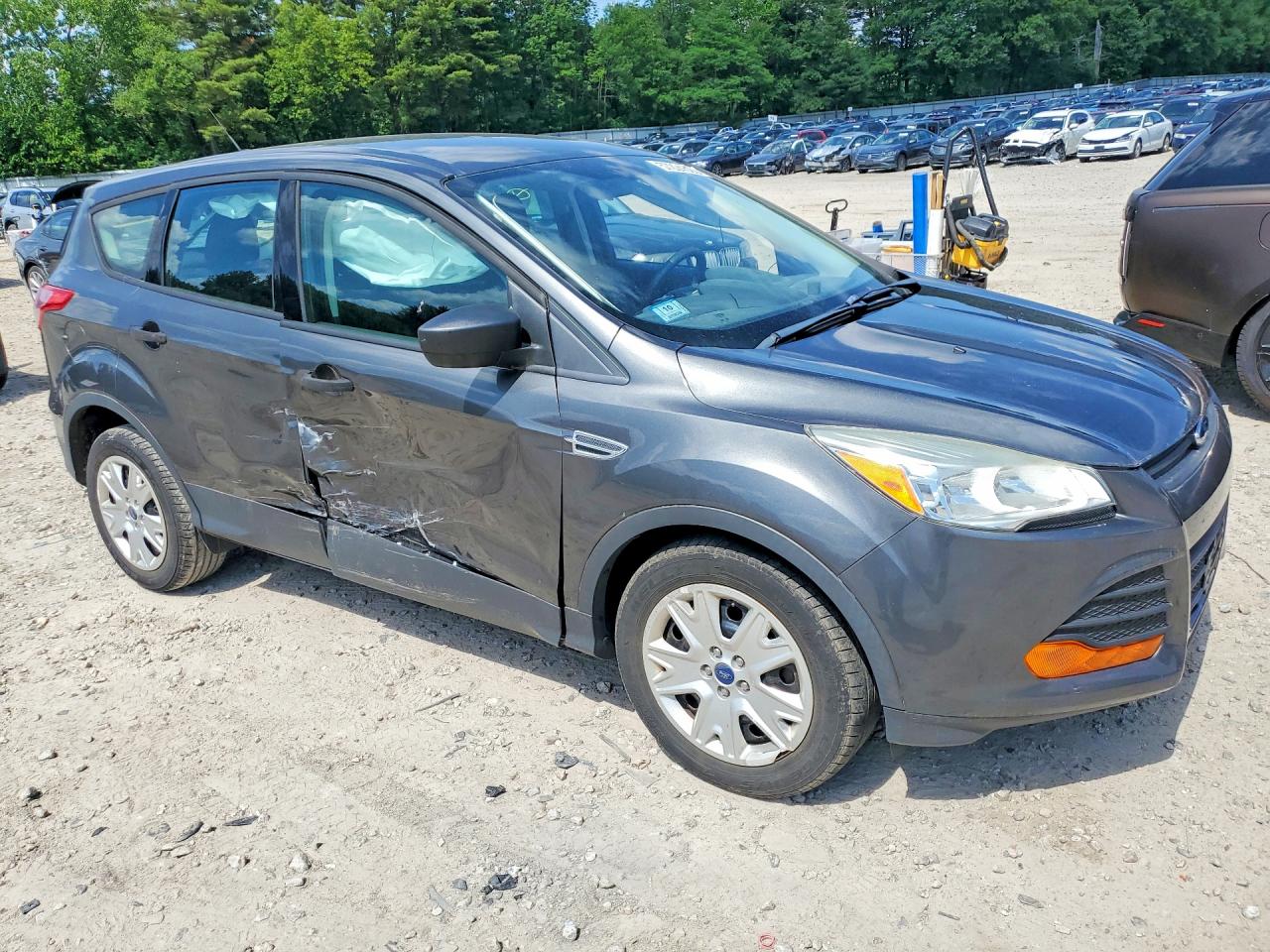 2015 Ford Escape S Black vin: 1FMCU0F78FUB67015