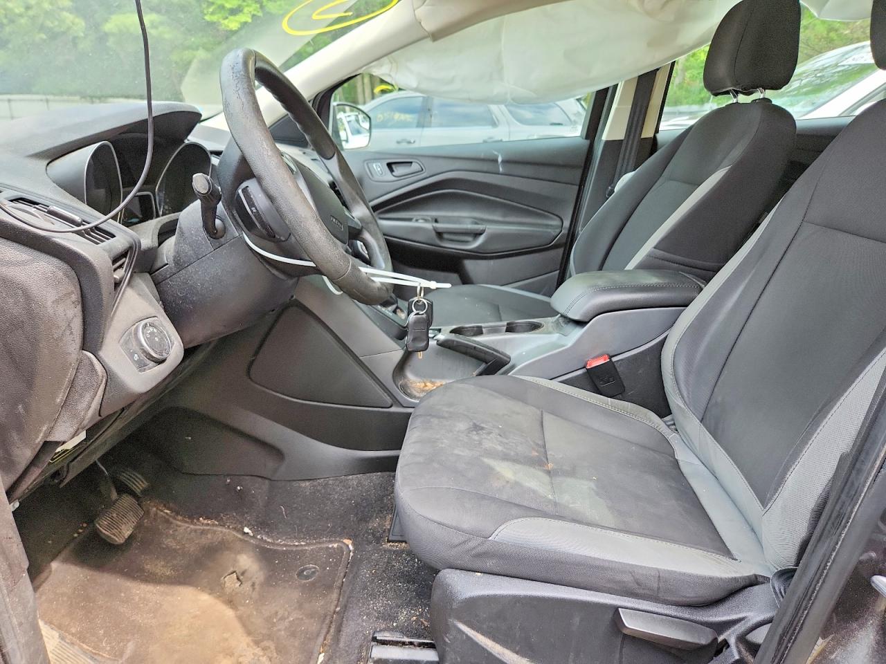 2015 Ford Escape S Black vin: 1FMCU0F78FUB67015