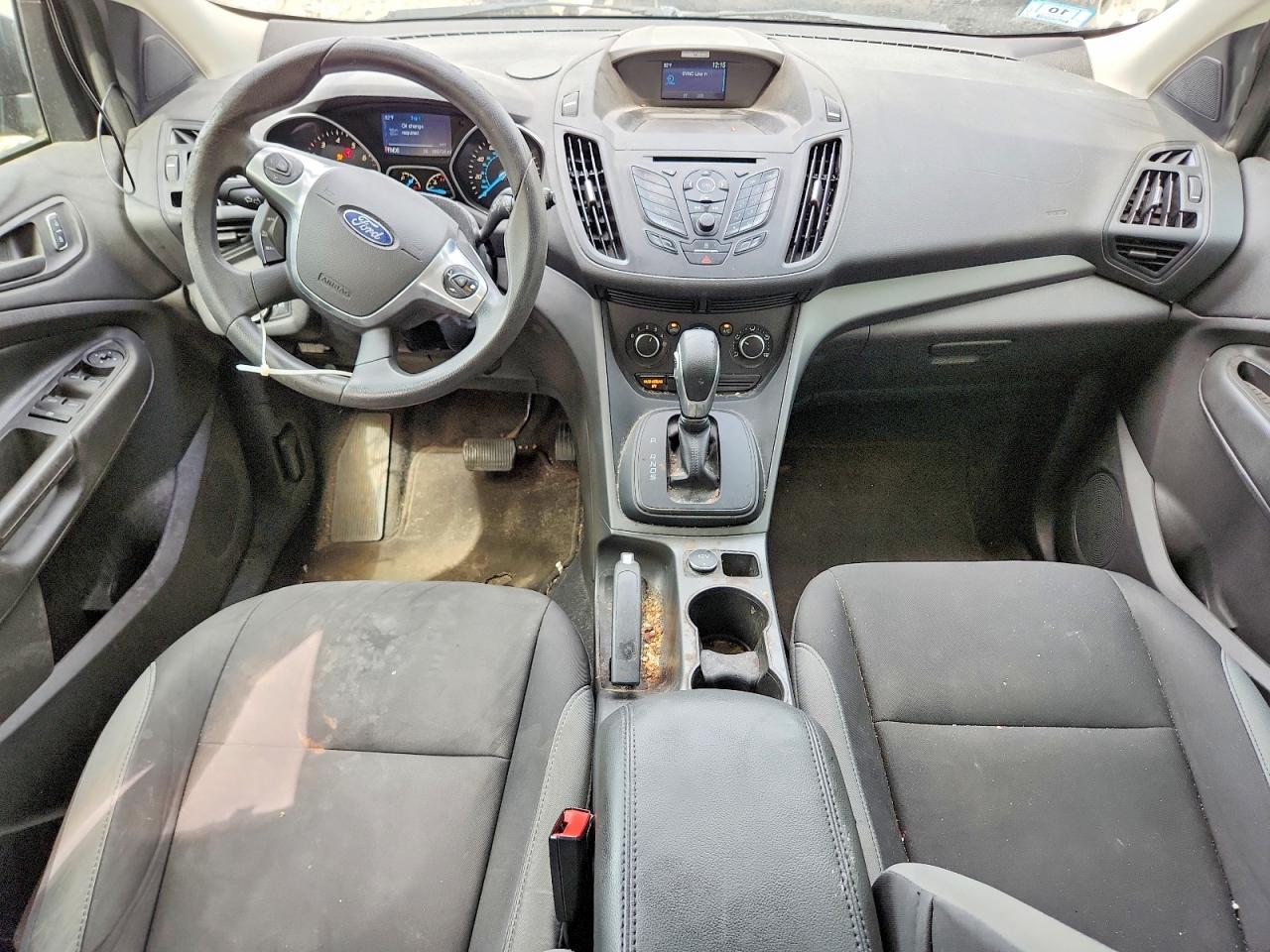 2015 Ford Escape S Black vin: 1FMCU0F78FUB67015