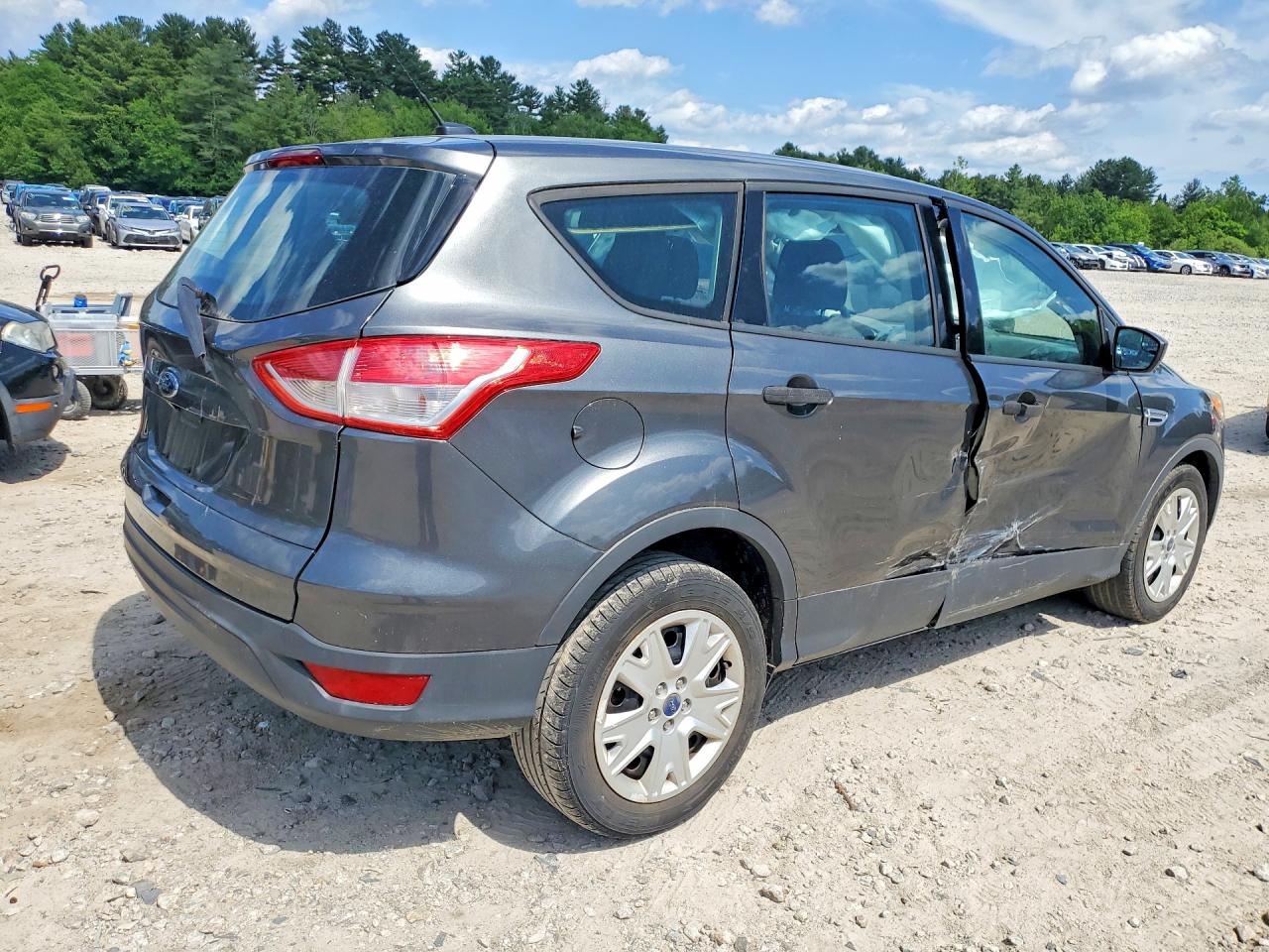2015 Ford Escape S Black vin: 1FMCU0F78FUB67015