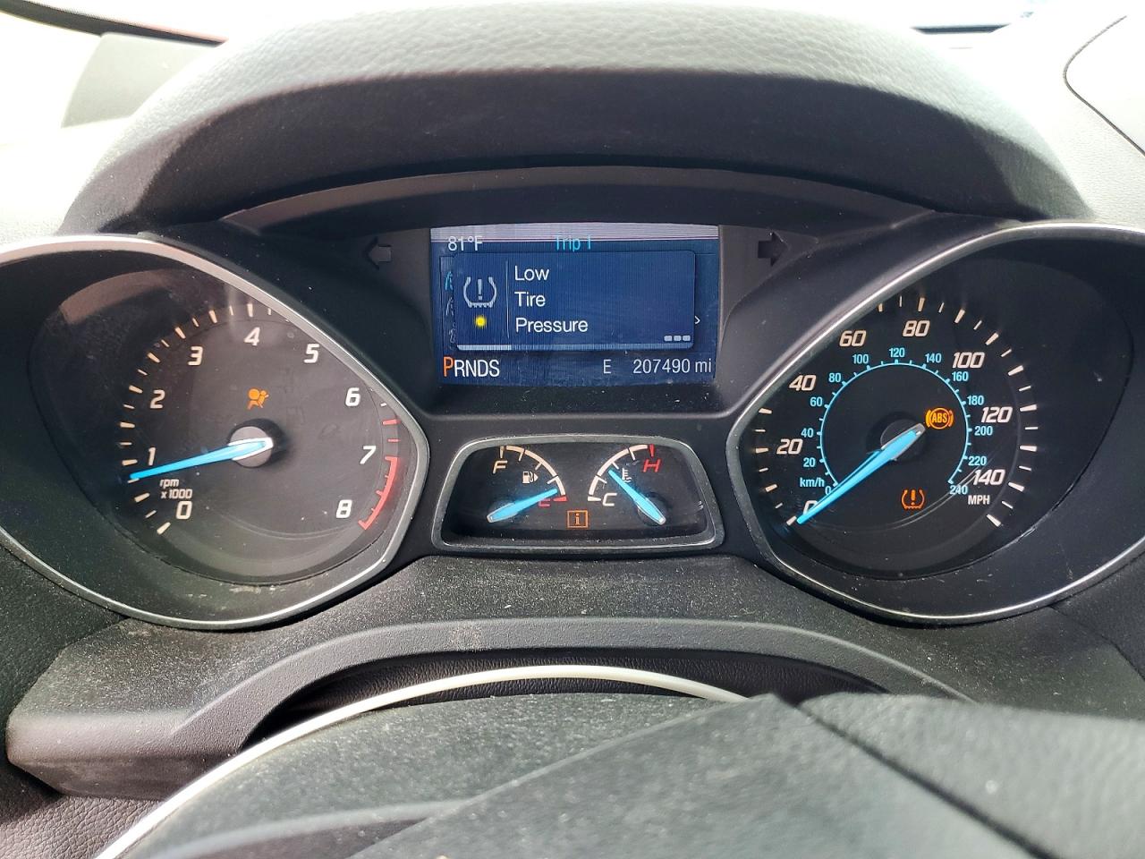 2015 Ford Escape S Gray vin: 1FMCU0F78FUB88818