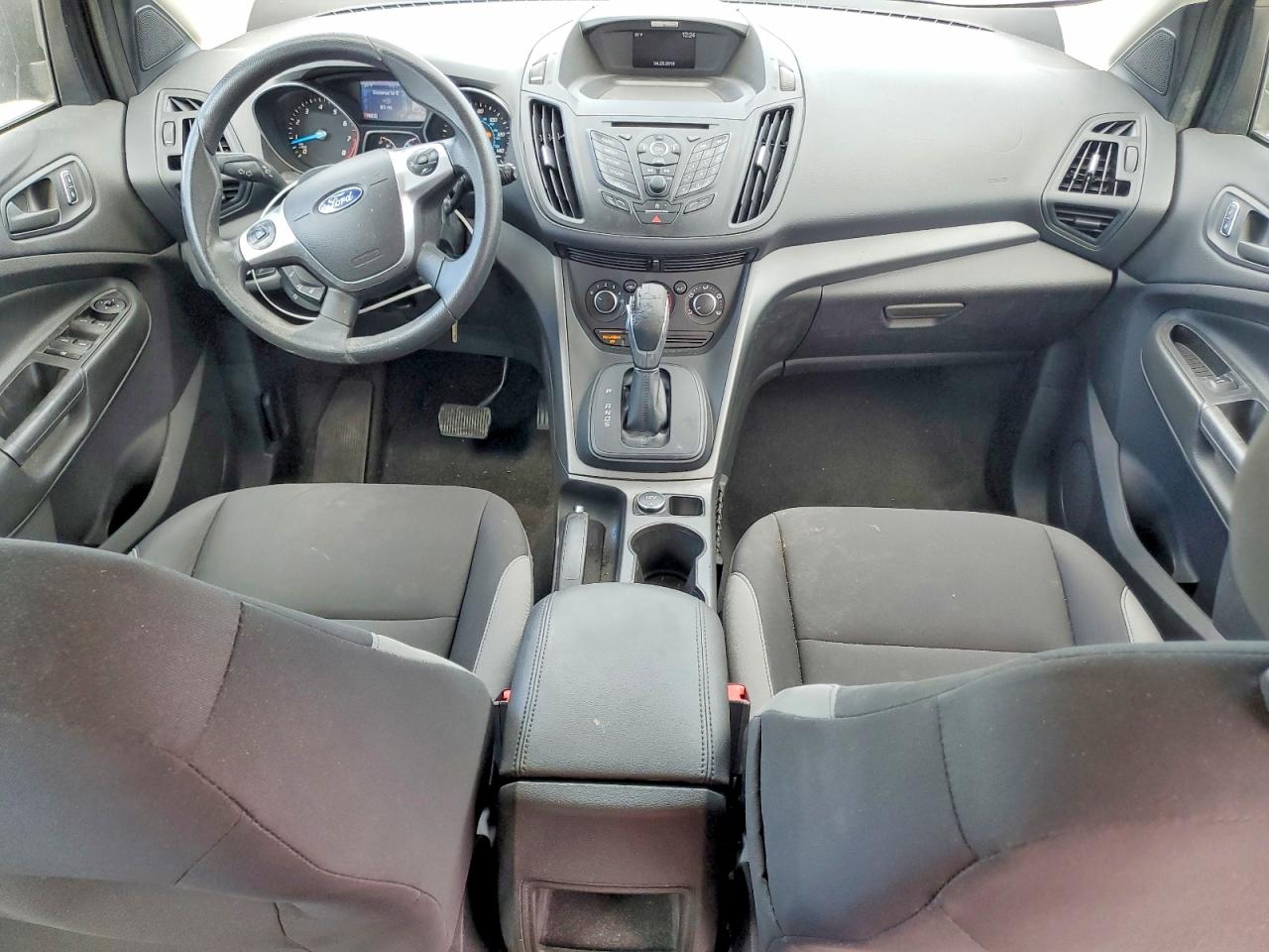2015 Ford Escape S Gray vin: 1FMCU0F78FUB88818
