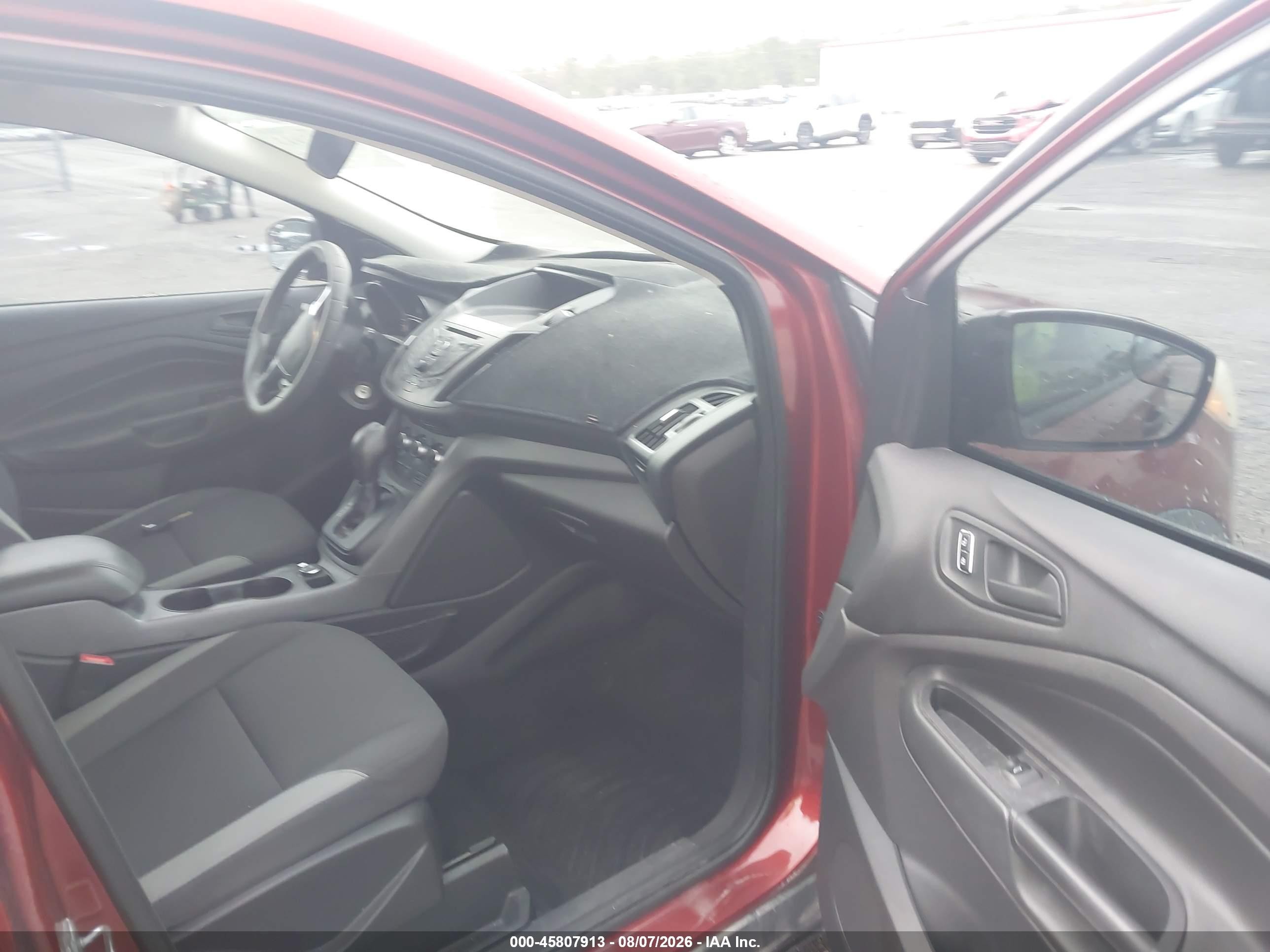 2015 Ford Escape S Orange vin: 1FMCU0F78FUC11644