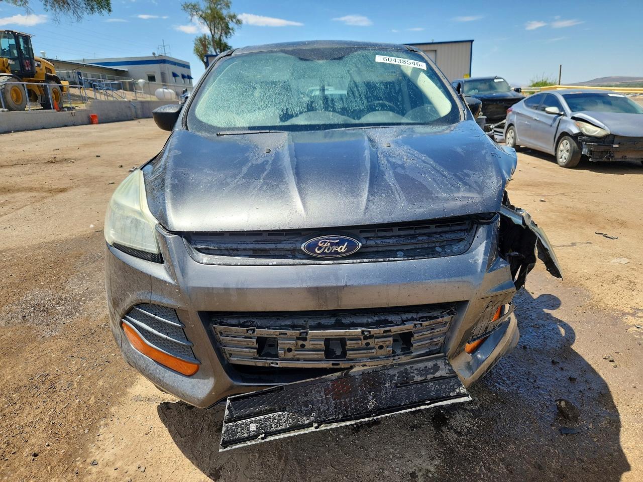 2015 Ford Escape S Серый vin: 1FMCU0F78FUC36799