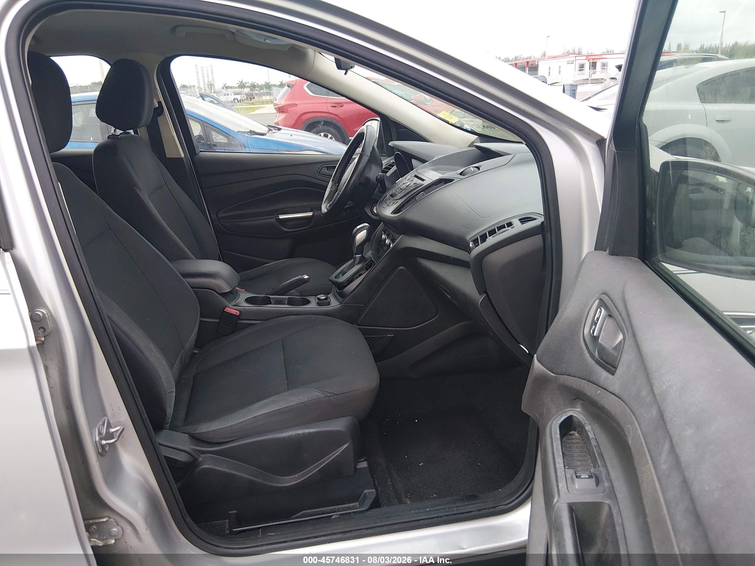 2016 Ford Escape S Gray vin: 1FMCU0F78GUA35342