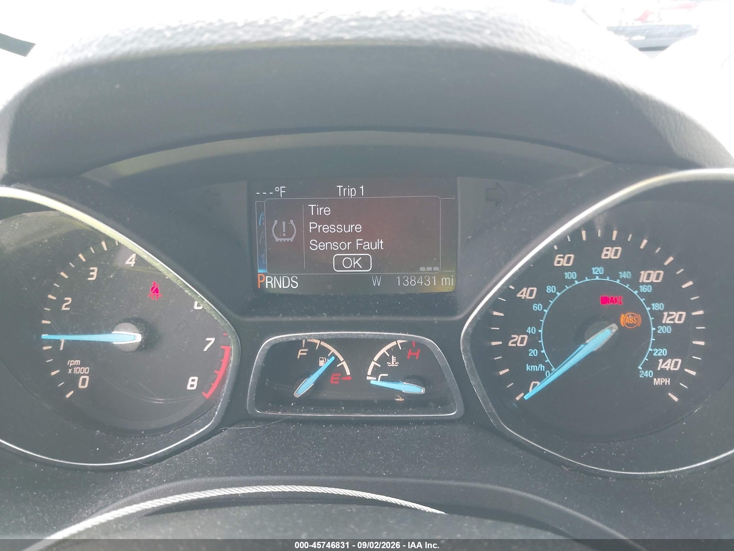 2016 Ford Escape S Gray vin: 1FMCU0F78GUA35342