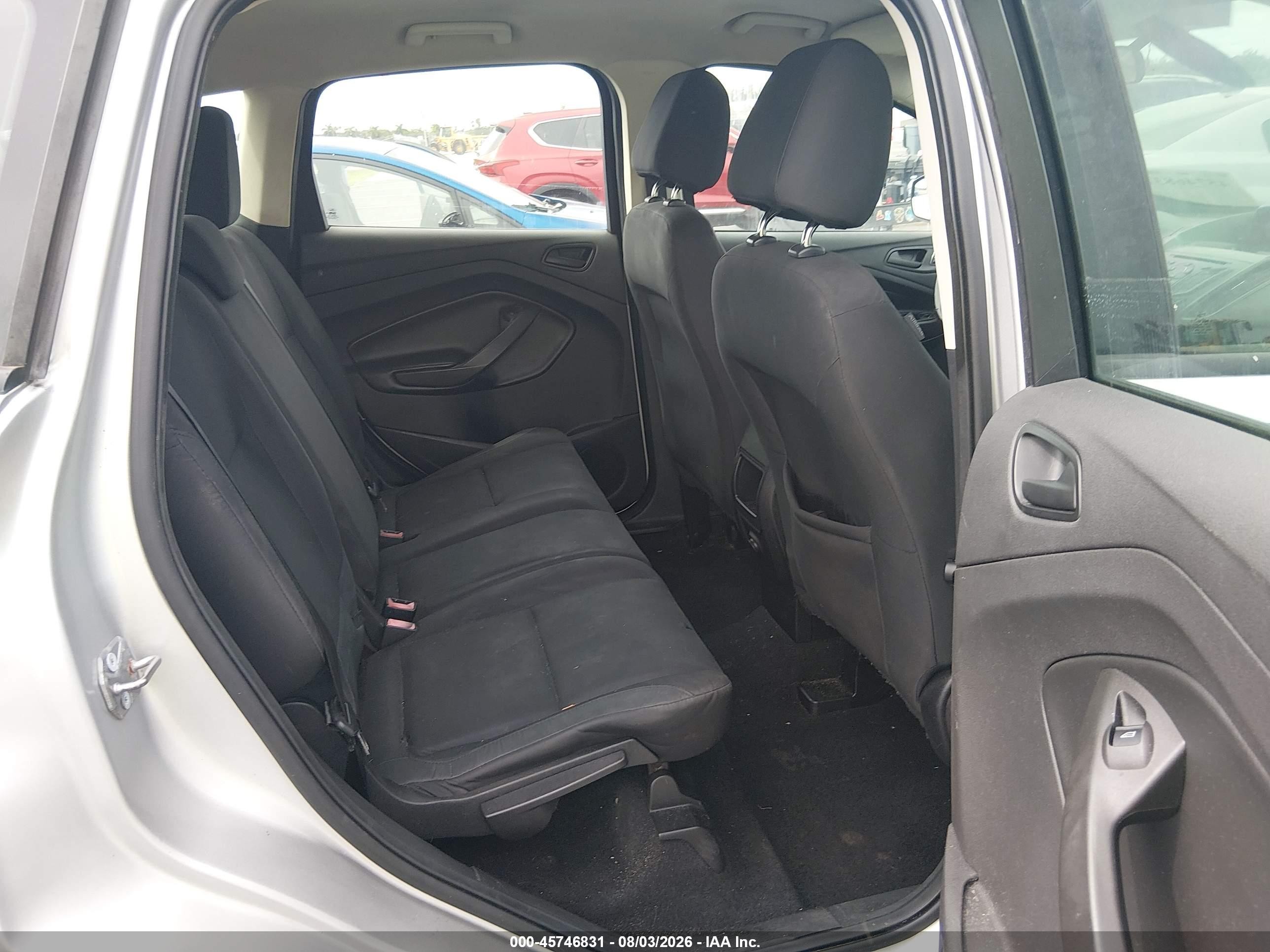 2016 Ford Escape S Gray vin: 1FMCU0F78GUA35342