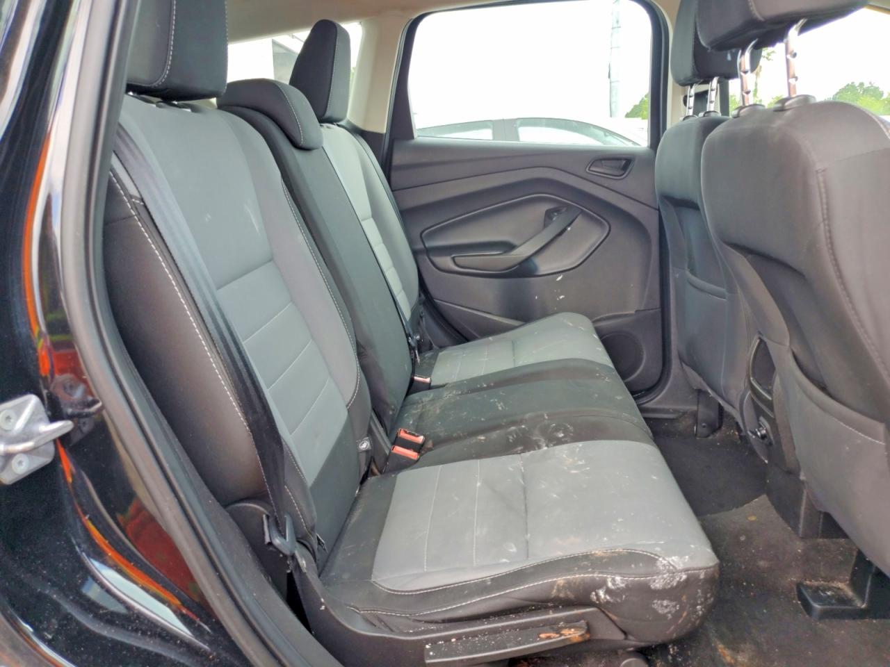 2017 Ford Escape S Black vin: 1FMCU0F78HUD64236