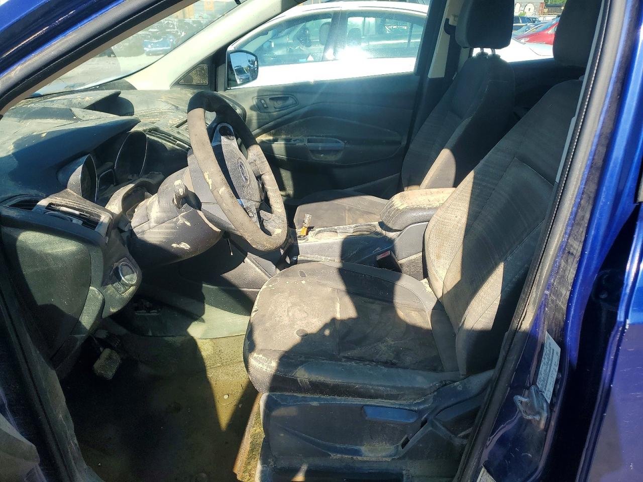2013 Ford Escape S Blue vin: 1FMCU0F79DUA20442
