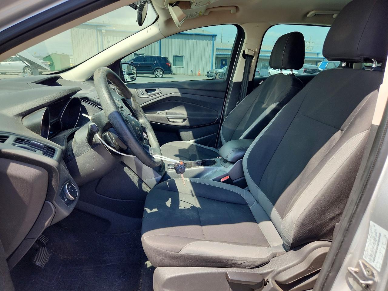 2013 Ford Escape S Silver vin: 1FMCU0F79DUA71715
