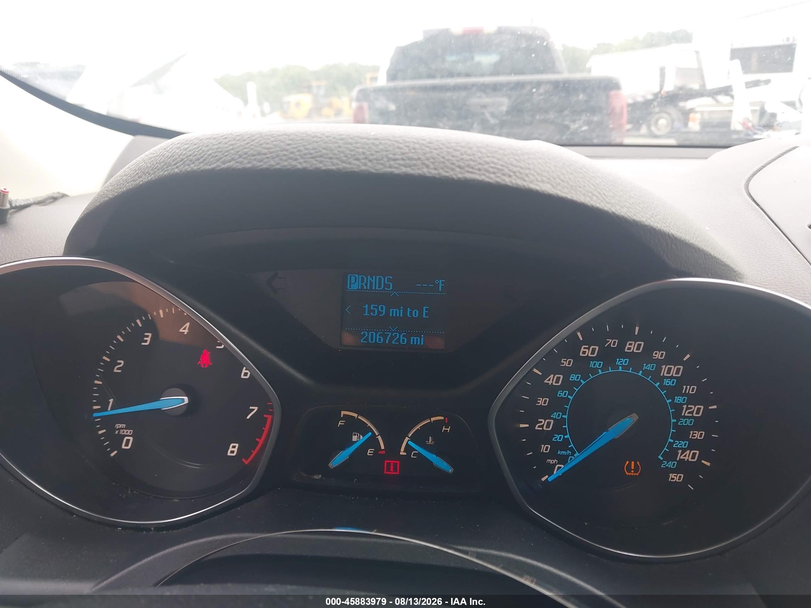 2013 Ford Escape S White vin: 1FMCU0F79DUA74453