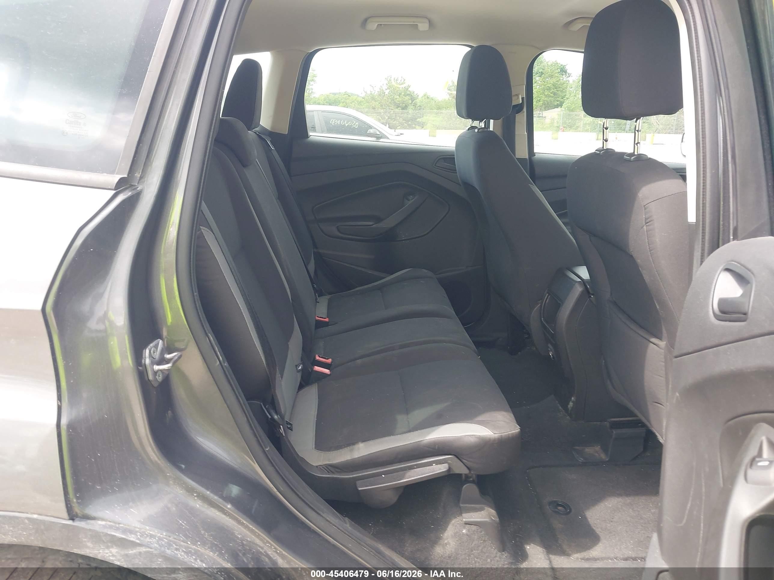 2013 Ford Escape S Gray vin: 1FMCU0F79DUB79221