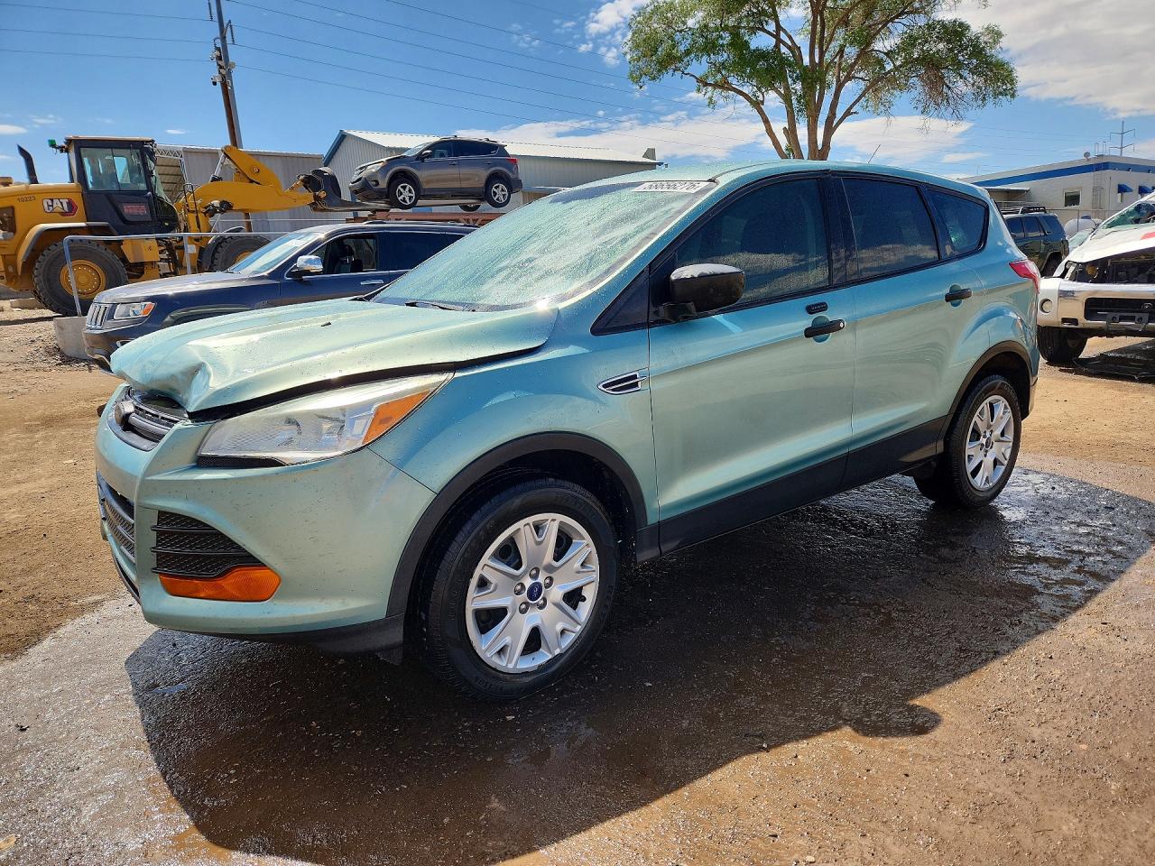 2013 Ford Escape S Бирюзовый vin: 1FMCU0F79DUB94933