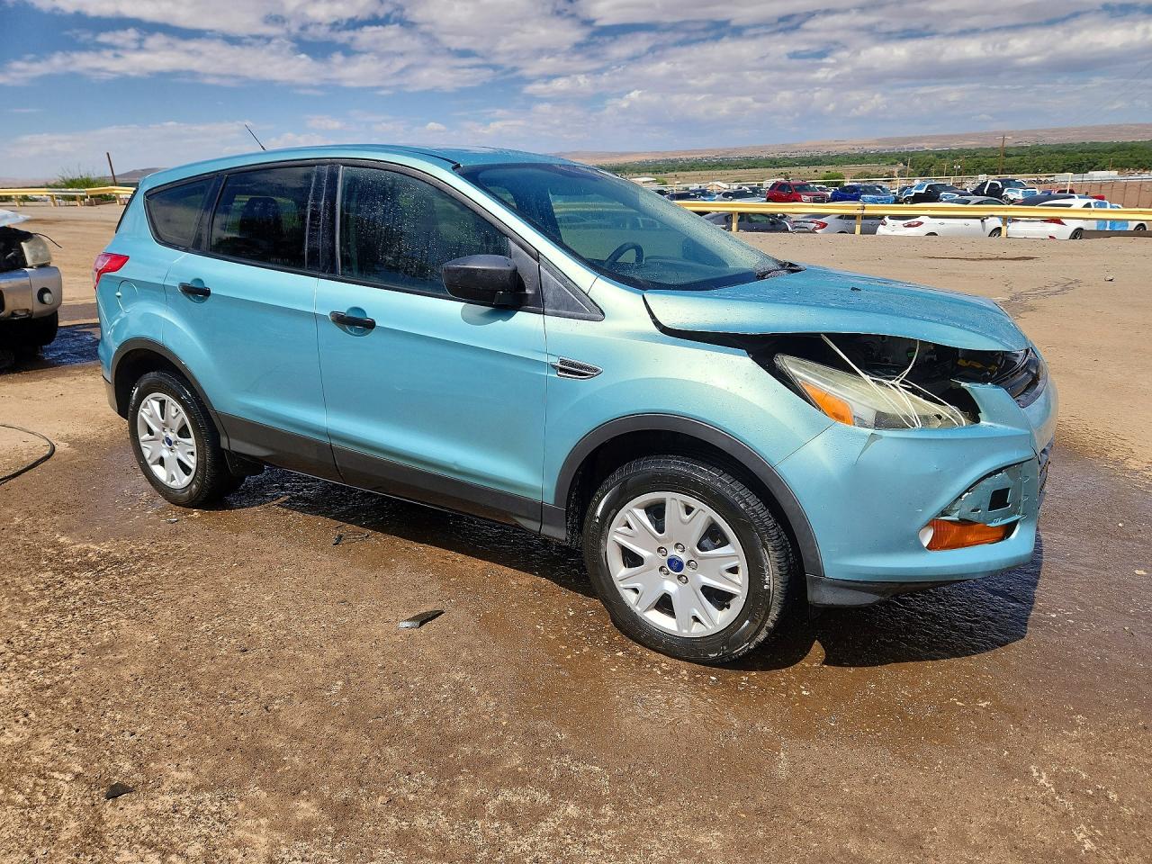 2013 Ford Escape S Бирюзовый vin: 1FMCU0F79DUB94933