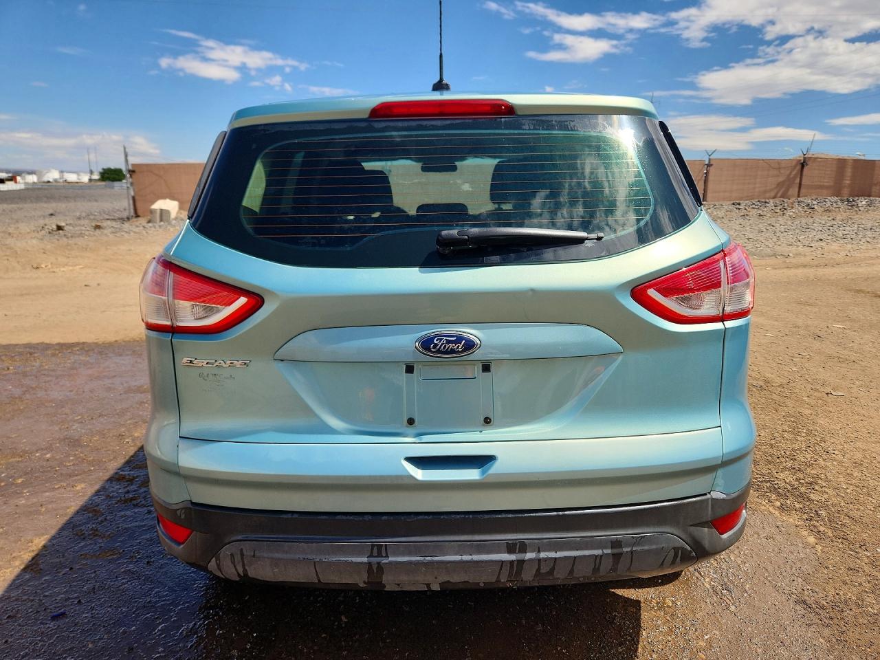 2013 Ford Escape S Бирюзовый vin: 1FMCU0F79DUB94933
