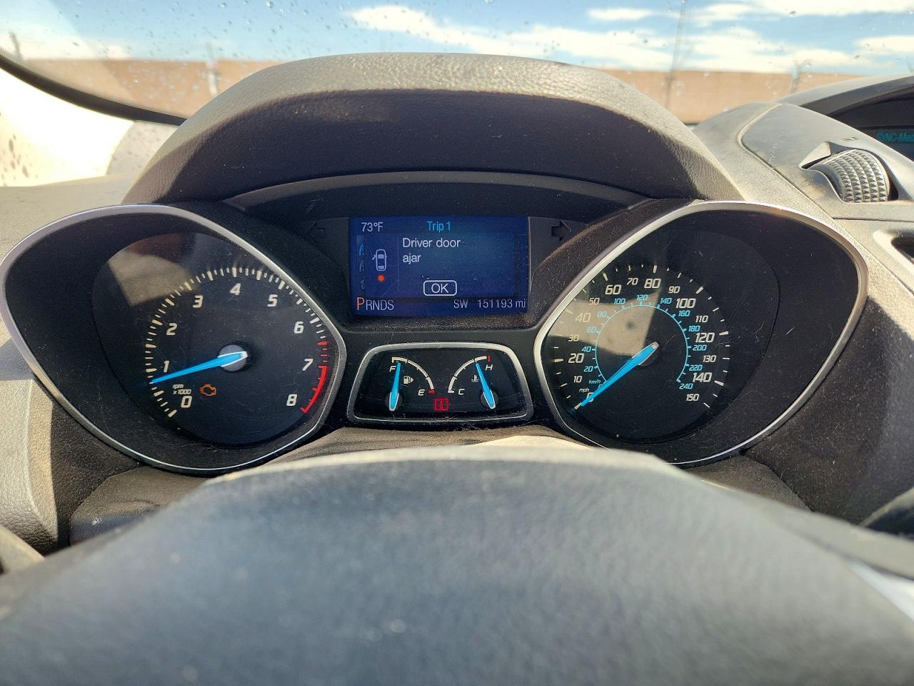 2013 Ford Escape S Бирюзовый vin: 1FMCU0F79DUB94933