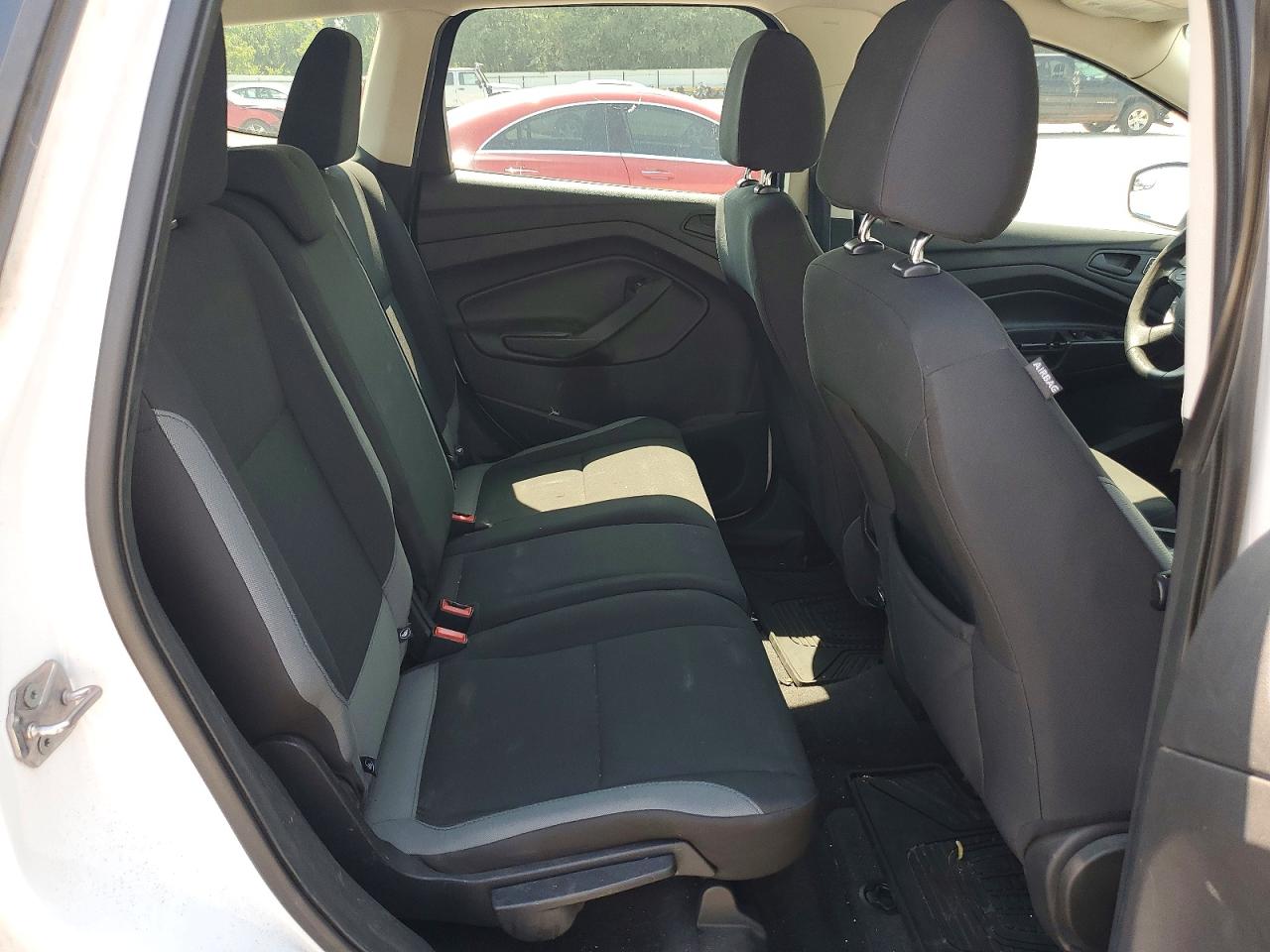 2013 Ford Escape S White vin: 1FMCU0F79DUC03744