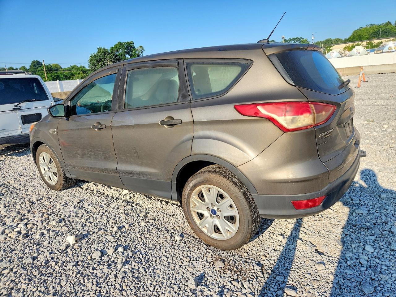 2014 Ford Escape S Gray vin: 1FMCU0F79EUB13818