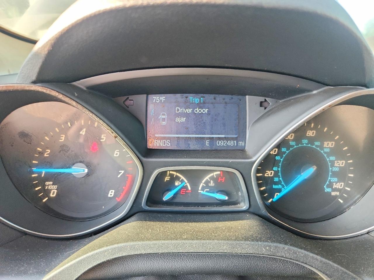 2014 Ford Escape S Gray vin: 1FMCU0F79EUB13818