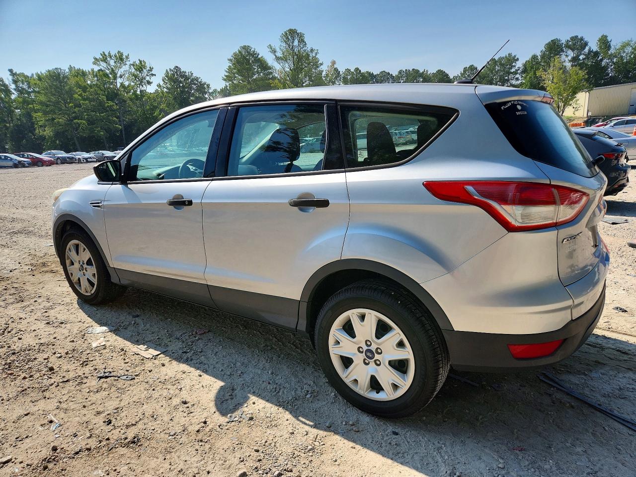 2014 Ford Escape S Silver vin: 1FMCU0F79EUB22079