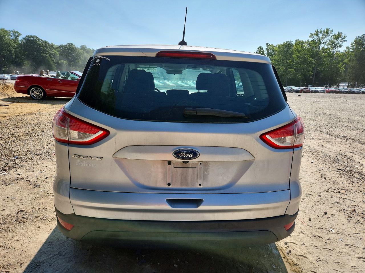 2014 Ford Escape S Silver vin: 1FMCU0F79EUB22079