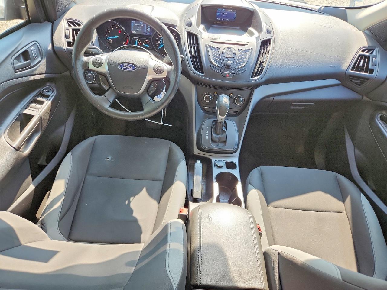 2014 Ford Escape S Silver vin: 1FMCU0F79EUB22079