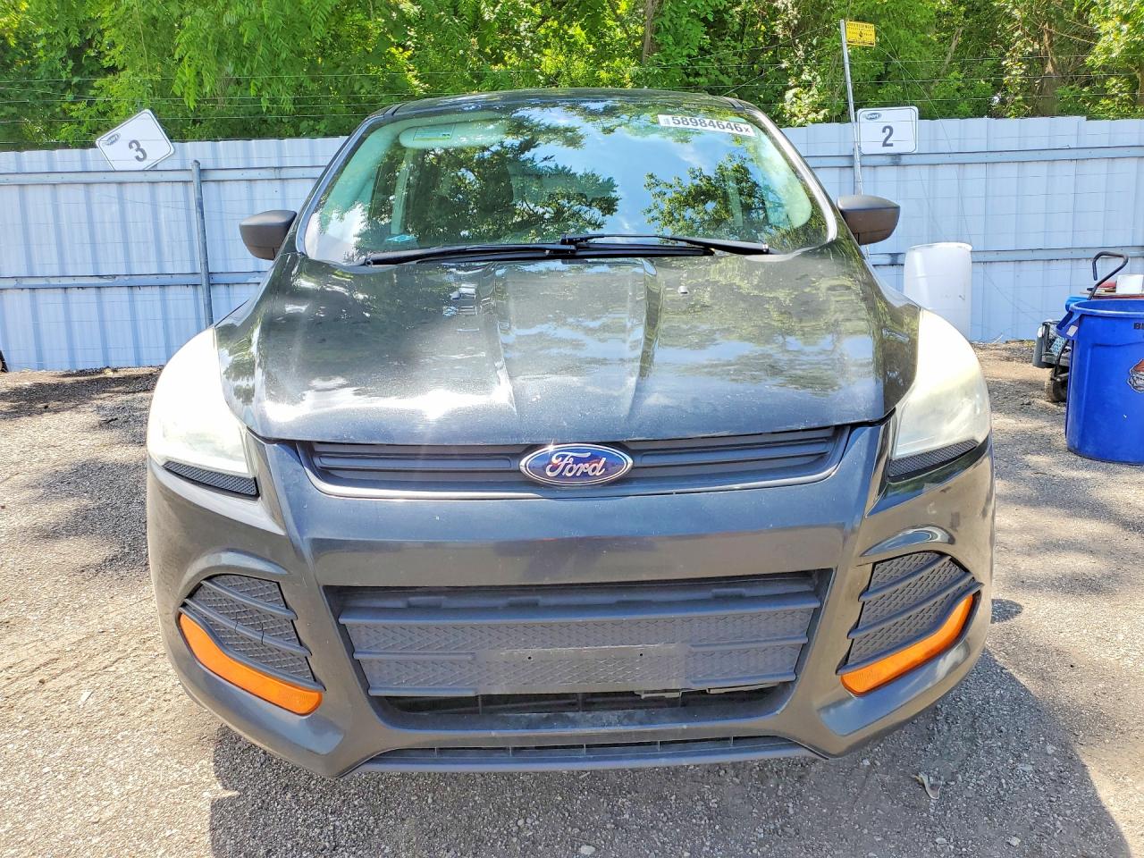 2014 Ford Escape S Black vin: 1FMCU0F79EUB34605