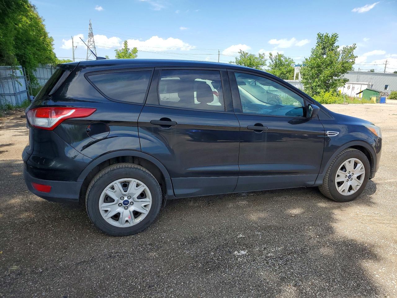 2014 Ford Escape S Black vin: 1FMCU0F79EUB34605