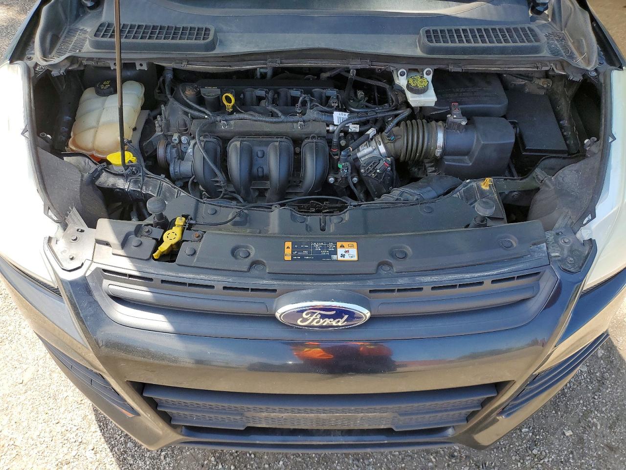 2014 Ford Escape S Black vin: 1FMCU0F79EUB34605