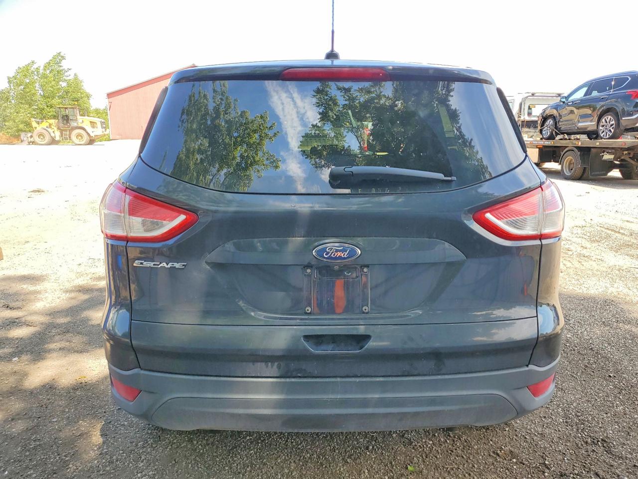 2014 Ford Escape S Black vin: 1FMCU0F79EUB34605