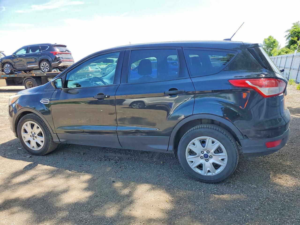 2014 Ford Escape S Black vin: 1FMCU0F79EUB34605