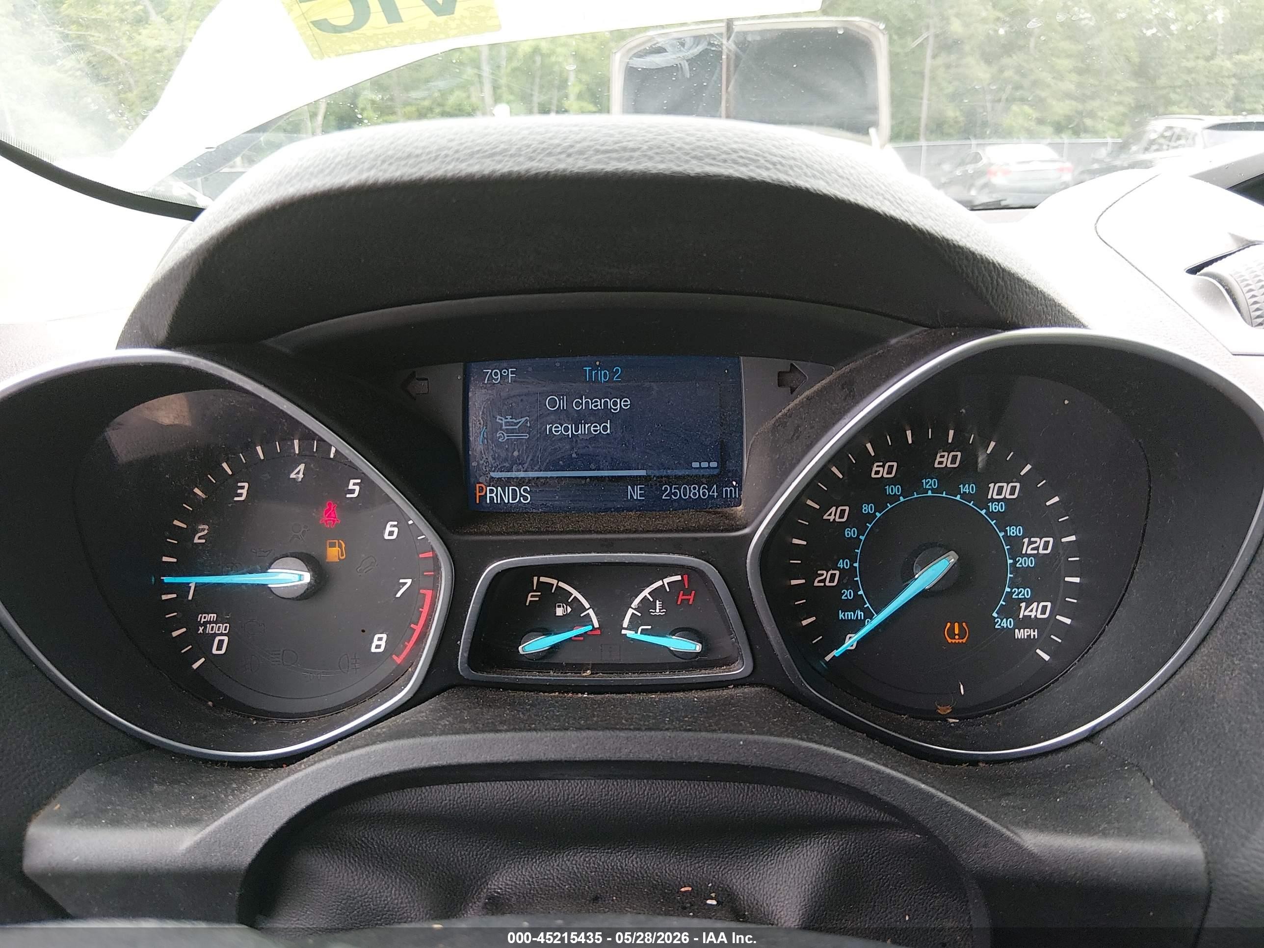 2014 Ford Escape S Gray vin: 1FMCU0F79EUC68420