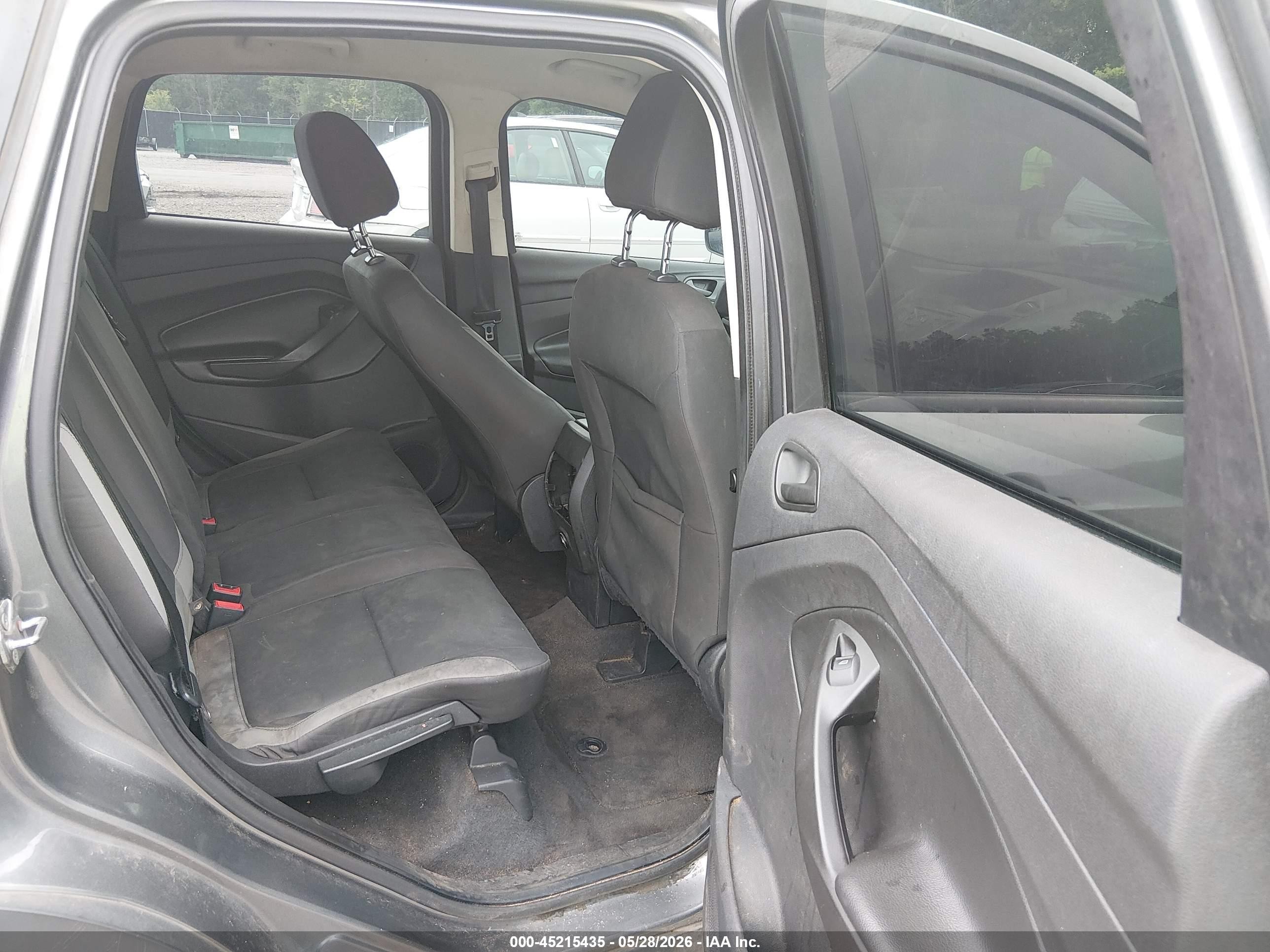 2014 Ford Escape S Gray vin: 1FMCU0F79EUC68420