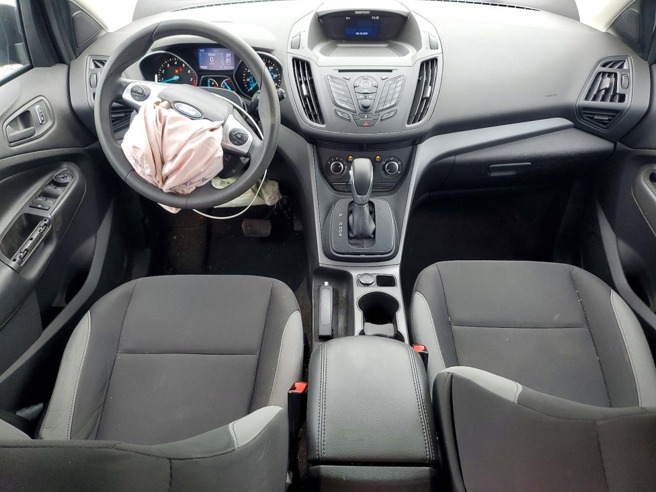 2014 Ford Escape S Белый vin: 1FMCU0F79EUC82656