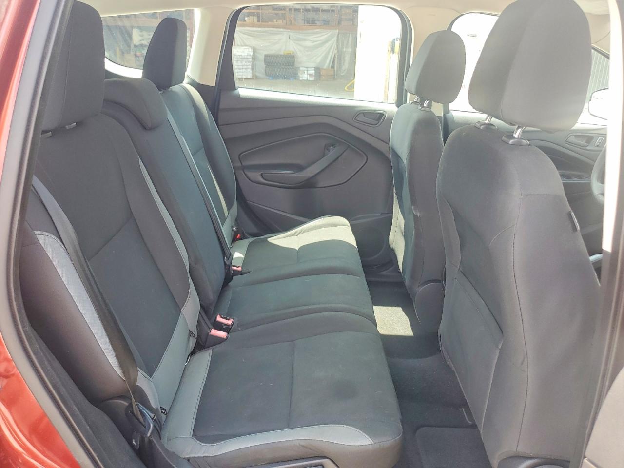 2014 Ford Escape S Red vin: 1FMCU0F79EUE52241